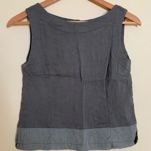 Vintage Italian Linen Top